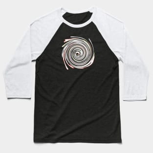 Spiral Blur Baseball T-Shirt